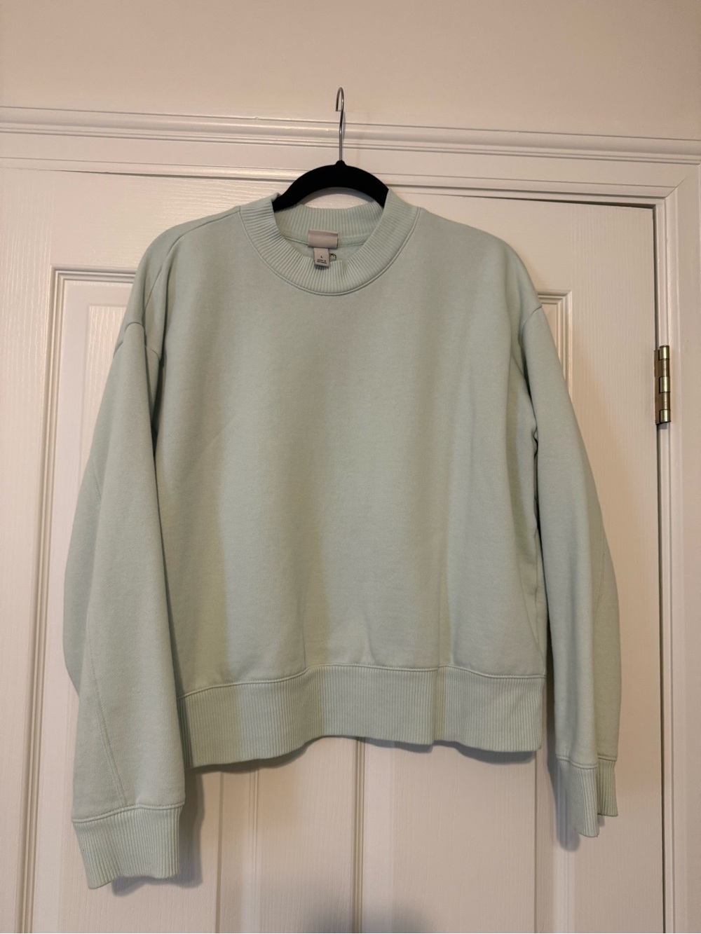 Women’s Crewneck Sweater in Light Mint